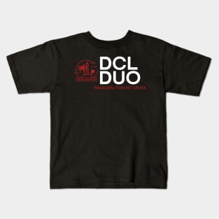 DCL Duo Inaugural Podcast Cruise Kids T-Shirt